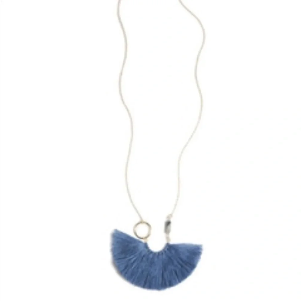 Anthropologie Shiraleah Palma fringe necklace